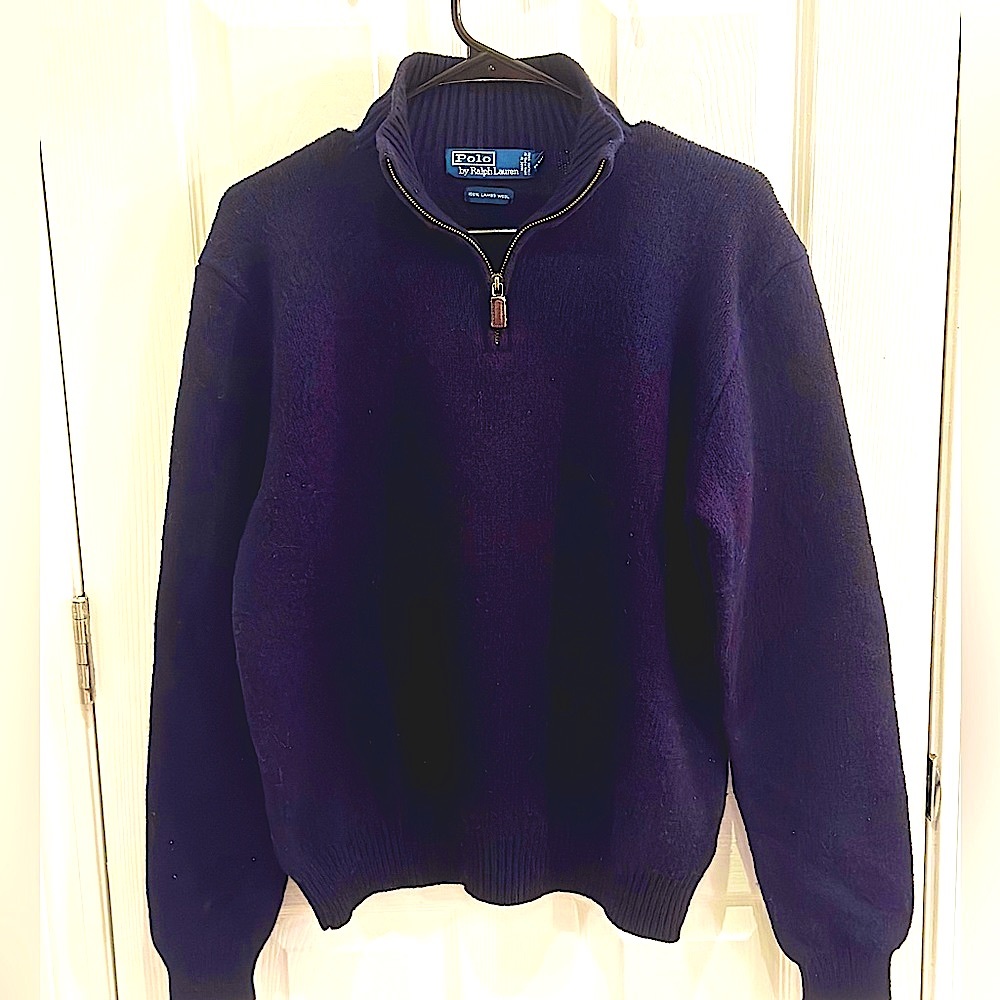 Ralph Lauren Polo quarter zip sweater